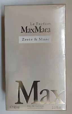 Discontinued Max Mara Le Parfum Zeste & Musc 90ml 3.0 Fl Oz EDP For Women SEALED • £180.79