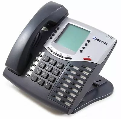 Inter-Tel 550 8560 Axxess Phone Nice Shape 550.8560 Warranty InterTel Slate Blue • $29.98