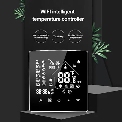 £32.39 • Buy Wifi Thermostat Touchscreen LCD Programmable Smart Temperature Controller Tuya