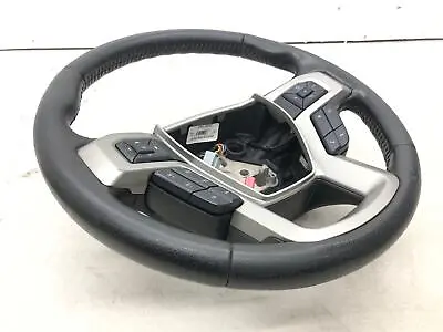 2015-2016 Ford F150 Oem Driver Steering Wheel W/leather & Sync W/o Heat • $237.35