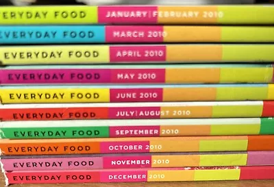 Lot Of 17~ Martha Stewart ~ Everyday Food Magazines ~ Recipes ~ Index ~ Food • $30