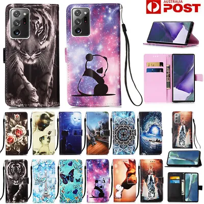 $13.69 • Buy For Samsung S22/S21/S20 FE Note20 Ultra S10 S9 S8 Plus Case Wallet Leather Cover