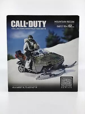Call Of Duty Mega Bloks MOUNTAIN RECON Construction Set With Micro Figure *NEW!* • $6.99