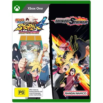 Naruto Shippuden Ultimate Ninja Storm 4 Road To Boruto + Shinobi Striker Double  • $20.95