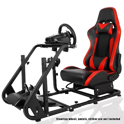 £249.99 • Buy Hottoby Racing Simulator Cockpit Stand With Gaming Chair Fits  Logitech G27 G29