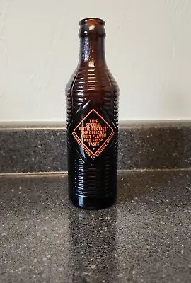 1940s Orange Crush Soda Pop Bottle 7oz Anaconda Montana Brewing Co Beehive Brown • $199