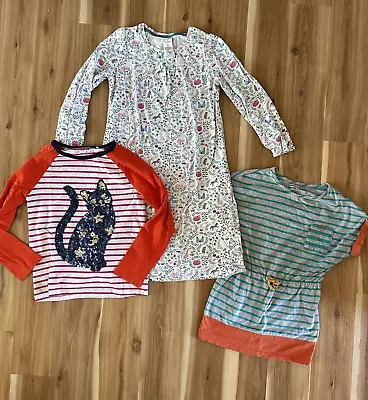 Mini Boden Indigo Sz 8 Lot Of 3 Tops Pjs Girls Clothing Lot • $19.99