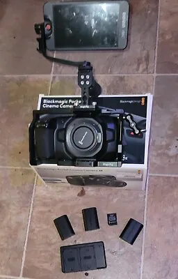 $965 • Buy Blackmagic  Pocket Cinema Camera 4K (Body Only)