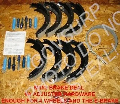 Brake Shoe Set Deal For M151 M151a1 M151a2 Family Nos Does Entire M151 Mutt • $79.99