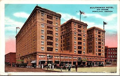 Postcard Multnomah Hotel In Portland Oregon • $8