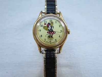 Vintage Disney Lorus Vintage Watch Minnie Mouse Walt Disney • $7.99