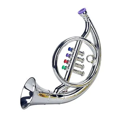 £23.08 • Buy Musical 4 Colored Keys Metallic Toy Props Simulation Play Instrument Horn For