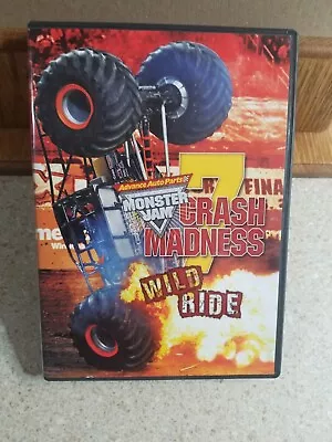 Monster Jam Crash Madness 7: Wild Ride (DVD 2011) • $22