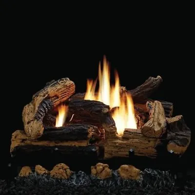 VENT FREE GAS LOGS 24  Empire Kennesaw Natural Gas Or Propane -Thermostatic Remo • $739