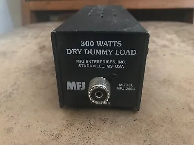 MFJ 260C Dummy Load 300 Watts 0-650 MHZ Dry Air Cooled Marine Ham Cb Radio • $48.98