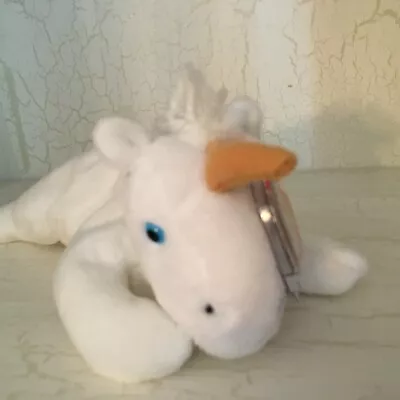  Ty Beanie Baby Mystic The Unicorn Rare First Edition With Tan Horn 🦄🦄 • $3.99