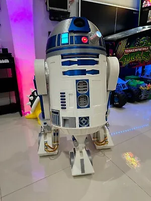 Star Wars R2D2 - 3D Printed - 43  Tall - Comes As Shown! Wheels Lights Sounds • $1995