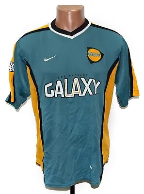 La Galaxy Los Angeles Mls 2000/2001 Home Football Shirt Jersey Nike Size M • £149.99