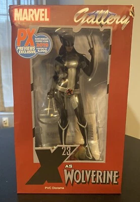 $49.99 • Buy Diamond Select Toys PVC Gallery Marvel Diorama SDCC X-23 Wolverine X-Force