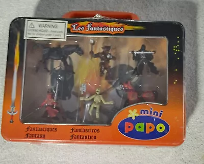 Les Fantastiques Mini Papo Hand Painted Mini Figures With Metal Case • $15