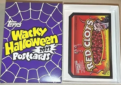 2023 Wacky Packages Halloween Postcards Set Of Six 5  X 7   Postcards Brand New! • $23.99