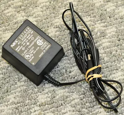 NEC 207444 AC ADAPTER - OUTPUT 12V DC - CLASS 2 TRANSFORMER - Fast Shipping • $10.88