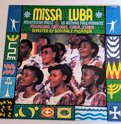 Missa Luba An African Mass 10 Kenyan Folk Melodies Lp Ex/Ex • £10