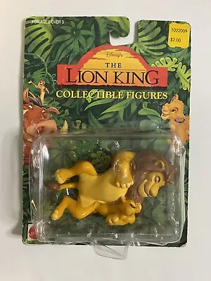 Vintage Disney's The Lion King Collectable Figure Mufasa Baby Simba • $16.99