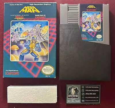 NES - Mega Man 1 Original Nintendo Very Good W/ Box #0081 • $695.97