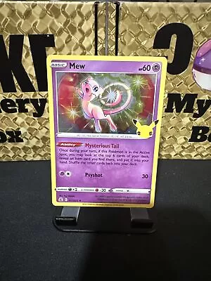 Mew 011/025 NM -Rare Holo Pokemon Card- Celebrations (3) • $1.99