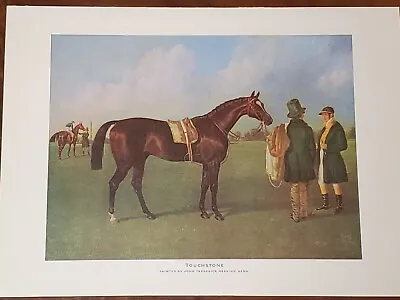 Touchstone By John F. Herring / Lithograph By K. G. Lohse Co. / 1966 Germany • $19.99