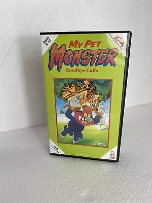 My Pet Monster Goodbye Cuffs 1980s VHS - Free Post  • $20.88