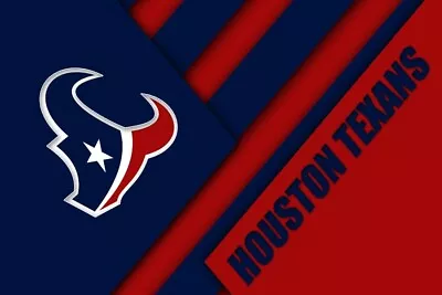 Houston Texans NFL Team Football Home Decor Art Print Poster LARGE 36  X 24  • $25.99