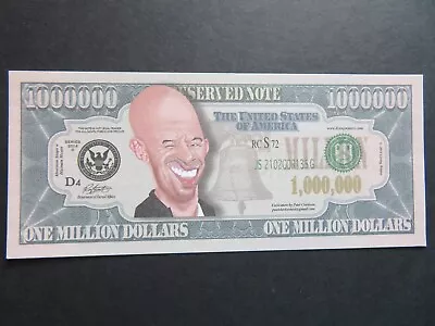 VIN DIESEL One MILLION DOLLARS Banknote Fantasy Bill $1000000 US Actor Fastest • £1.29