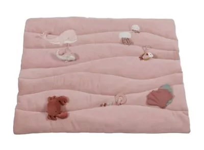 Little Dutch Baby Activity Playmat With Toys Ocean Pink - VG Condition • £26