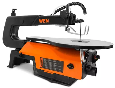 WEN 16-Inch Variable Speed Scroll Saw With Easy-Access Blade Changes Work Light • $208.89