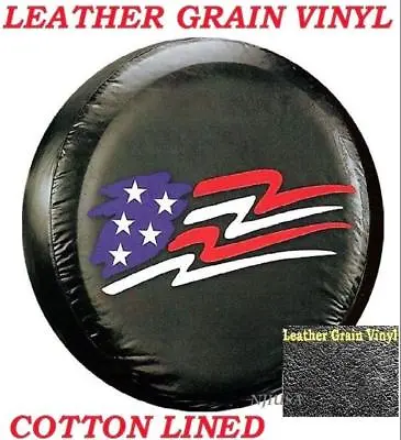 205/75R15 Trailer Spare Tire Tyre Wheel Cover American Flag Heavy Duty Vinyl  • $23.96