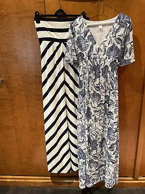 Lot Of 2 Maternity Maxi Dresses Size S • $20