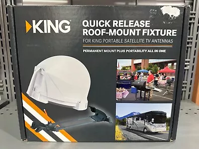 Quick Release Roof Mount Fixture For KING Portable Satellite Antenna  • $109