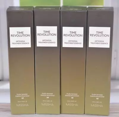 MISSHA Time Revolution Artemisia Treatment Essence 4.05 Fl Oz 120 Ml (X4 BOXES) • $77.19