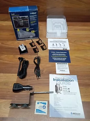 Wilson 815226 Sleek Dual Band Signal Booster Kit 800 MHZ 1900 MHZ ~ *No Cradle* • $98