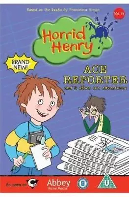 Horrid Henry - Ace Reporter (DVD) - Brand New & Sealed Free UK P&P • £6.69