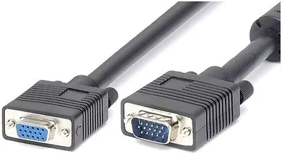 12 Short SVGA/VGA Male~Female Extension Monitor/LCD/TV/PC 1ft Cable/Cord/Wire$SH • $5.89