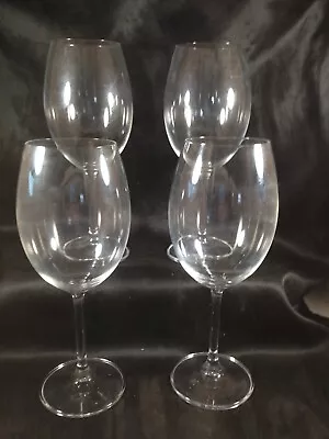 Set Of 4 MIKASA VIVENDI Clear Glass Brandy Wine Glasses Stemware • $11.52