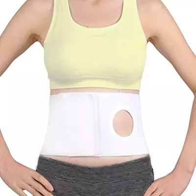 Men Or Women Medical Ostomy Belt Ostomy Hernia Support Belt Abdominal Stoma Bind • $27.63