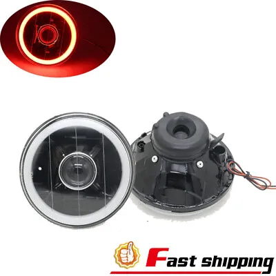 2PCS 5-3/4 5.75  LED Halo Headlights Sealed Beam DRL For BMW 325i 528i 535i E30 • $29