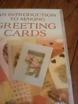 DVD An Introduction To Make Greeting Cards • £2.10