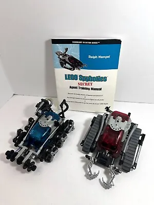 $52 • Buy LEGO Spybotics: Gigamesh G60 3806 + Snaptrax S45 3807 + Book Operations