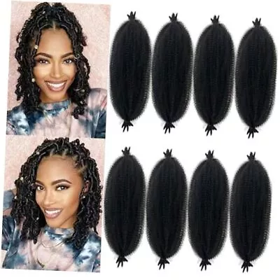 16 Inch Marley Twist Braiding Hair 8 Packs Pre-Separated 16 Inch (Pack Of 8) 1B • $31.13