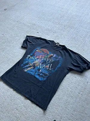 Vintage Pink Floyd Shirt L 90s 00s The Wall Tour Rock Band Concert Tee • $45